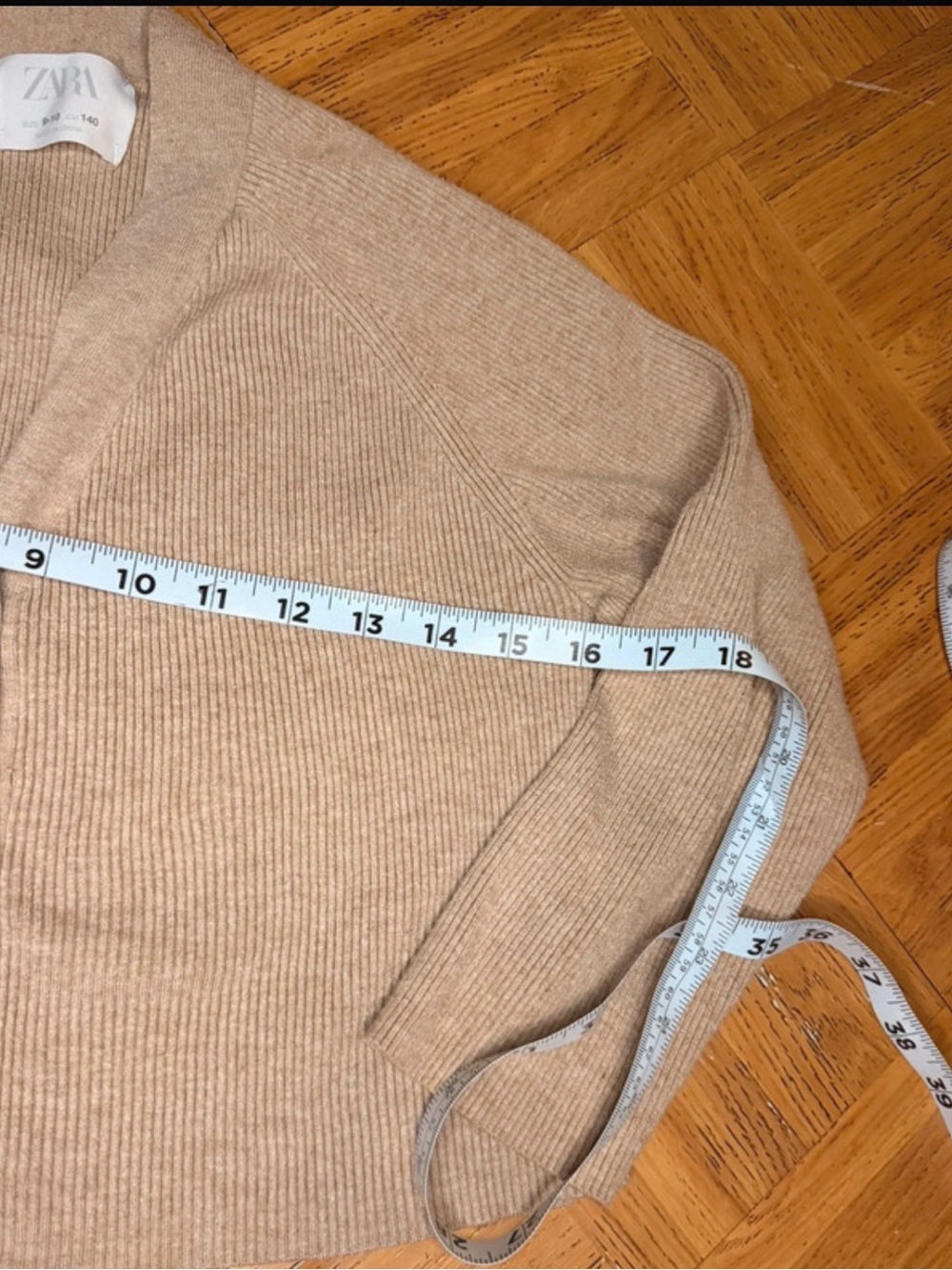 Zara Kids Ribbed Button-Front Cardigan - Picture 3 of 6